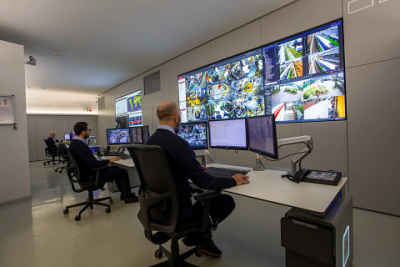 Intermark Sistemi uses AMX for Secursat Security Operation Center