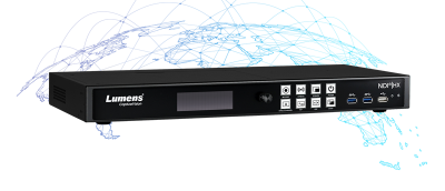 Lumens debuts first NDI media processor
