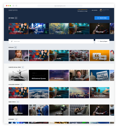 Sharp/NEC and Seenspire announce digital signage software collaboration