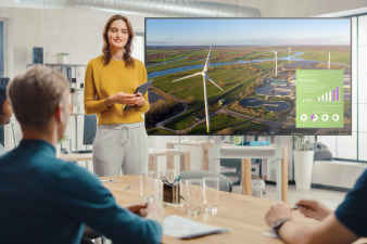 Sharp/NEC debuts M series extra-large format displays