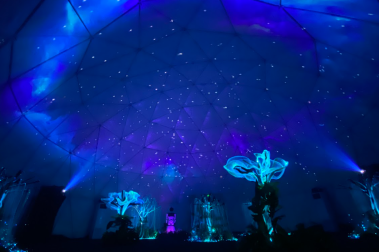 Christie laser projectors transport visitors to planet Nebula with immersive visuals