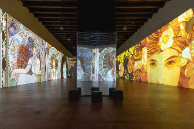 Analog Way Picturall server brings immersive Mucha exhibition to life