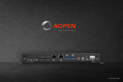 AOPEN introduces DEX5750 8K fanless media player