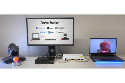 Dante Studio 2.10 brings Dante to PC