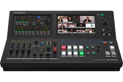 Roland introduces VR-400UHD 4K streaming AV mixer