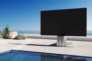 Monolithic sculpture unfolds to stunning 165-in TV with a price tag of more than $200k