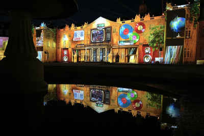 Christie Pandoras Box behind Maxin10sity’s mapping spectacle at Schlosslichtspiele Festival