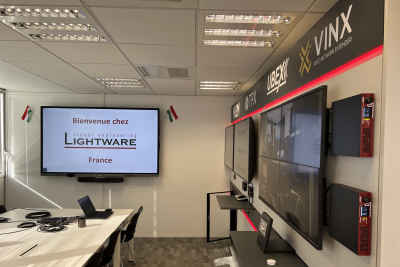 Lightware opens new France experience centre