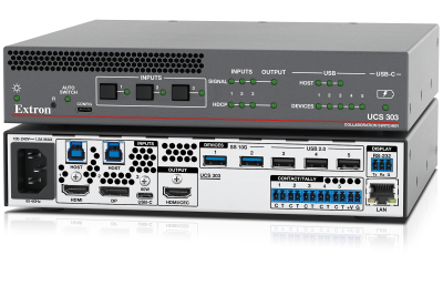 Extron adds 4K collaboration and presentation switcher with USB-C