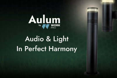 WORK PRO Launches Attractive Loudspeakers for Outdoor Use