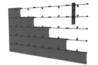Peerless-AV adds universal dvLED mounting system in 1:1 models