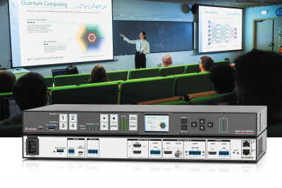 Extron launches SMP 401 4K recording/streaming media processor