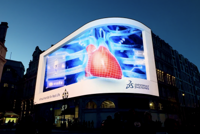 AR campaign at Piccadilly Circus reveals how virtual worlds impact real life