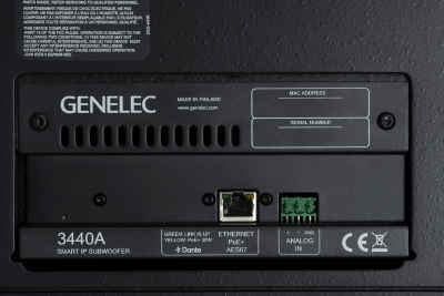 Genelec to launch 3440A IP PoE subwoofer at InfoComm 2024