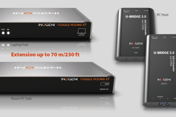Inogeni to unveil Toggle Rooms XT and U-Bridge 3.0 at InfoComm 2024