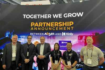 Absen and Kinly announce Global Platinum Partner agreement