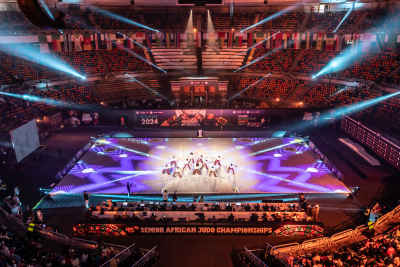 Digital Projection shines at African Judo Championships