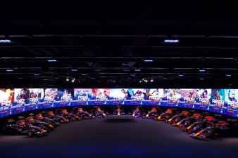 PPDS display brings experiential energy to Oracle Red Bull Racing venue
