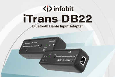 Infobit debuts new Bluetooth Dante adapter