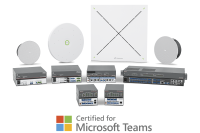 Extron and Sennheiser introduce Microsoft Teams certified Design Solutions devices