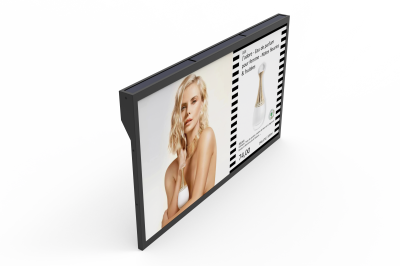 Self-powered full-colour digital sign for retail screen is launched