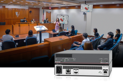 Extron introduces NAV E 111 AVoIP encoder with DTP3 input