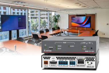 Extron introduces NAV D 121 AVoIP decoder