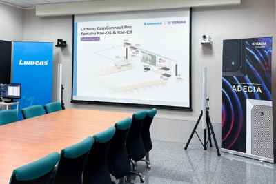 Lumens integrates with Yamaha to demonstrate hassle-free, automated conferencing