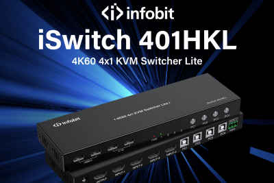 INFOBIT launches iSwitch 401HKL switcher