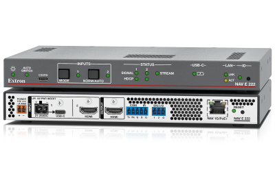 Extron USB-C and HDMI encoder adds connections to NAV platform