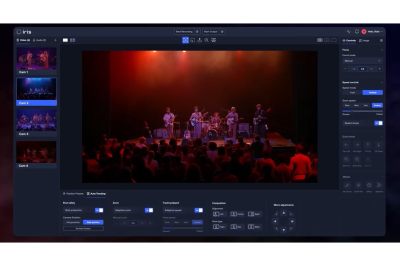 Iris AV platform provides PTZ camera control from the cloud