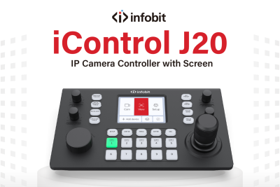 Infobit Unveils iControl J20 PTZ Controller