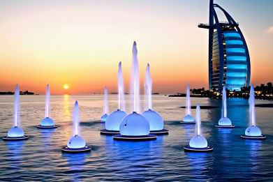 Arivia develops aquatic drones for high tech fountain displays