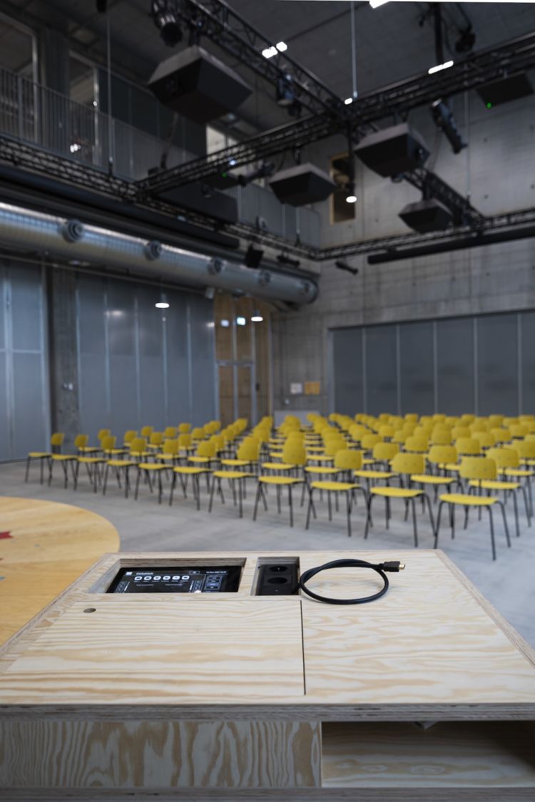 AV installation encourages flexibility and creativity at Aarhus School of Architecture