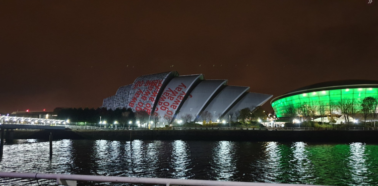 Projection becomes a battleground at Cop26 summit