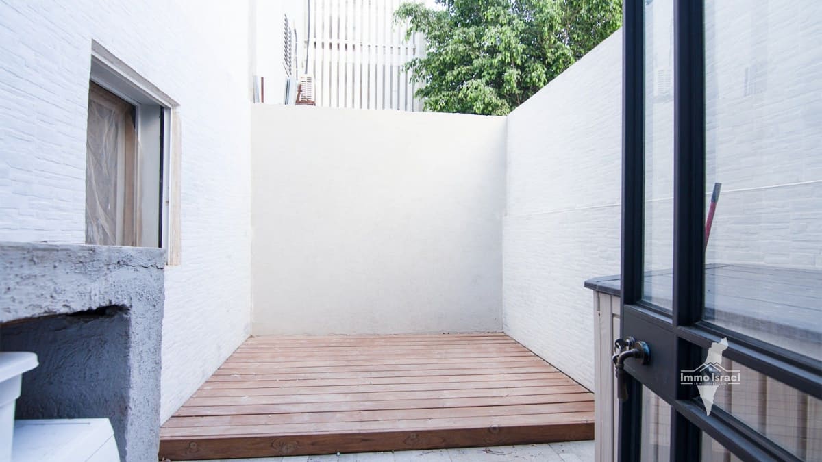 Appartement de jardin 4 pièces à vendre rue Mordechai Makleff