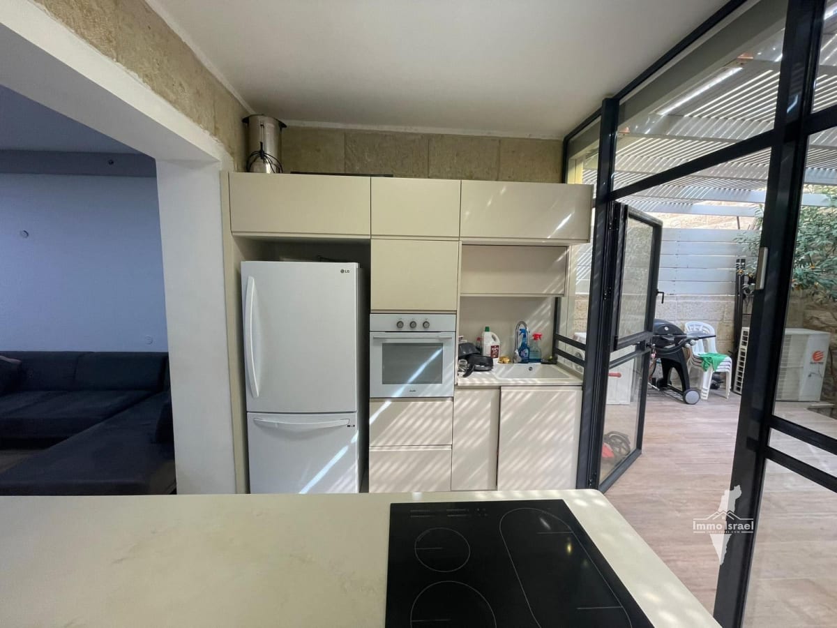 For Sale: 4-Room Garden Apartment in Arnona, Jerusalem