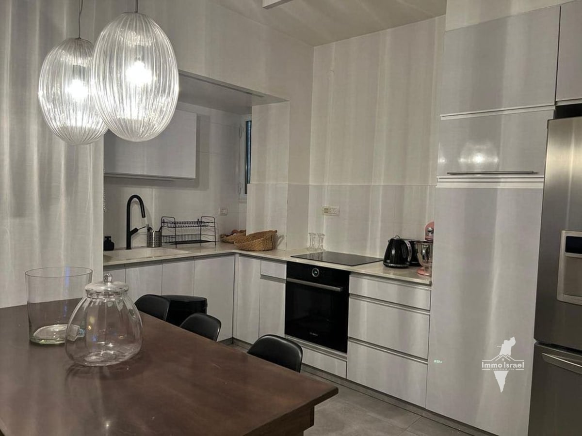 À vendre : appartement de 5 pièces à Katamon, Jérusalem