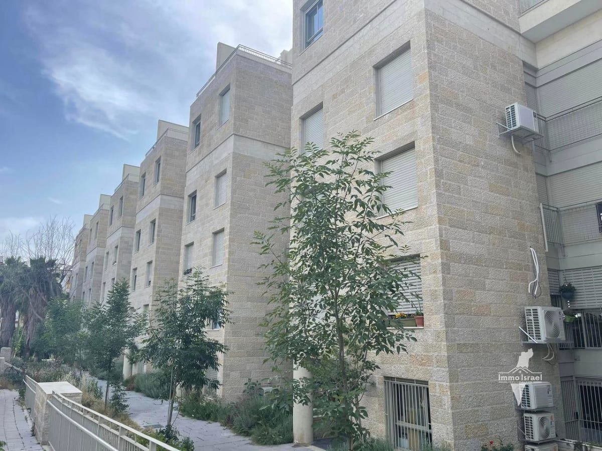 À vendre : appartement de 5 pièces sur la rue Naftali, Jérusalem