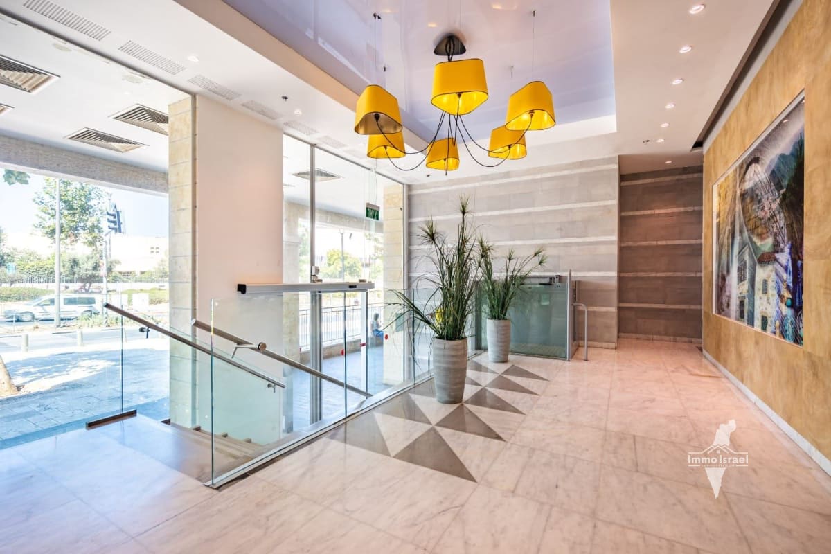 À vendre : Appartement de 2 pièces avec jardin sur la rue Sderot HaNassi Hashishi, Jérusalem