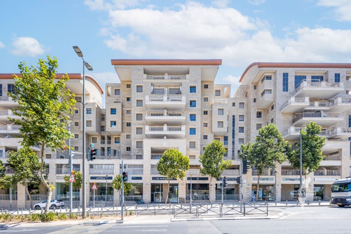 À vendre : Appartement de 2 pièces avec jardin sur la rue Sderot HaNassi Hashishi, Jérusalem