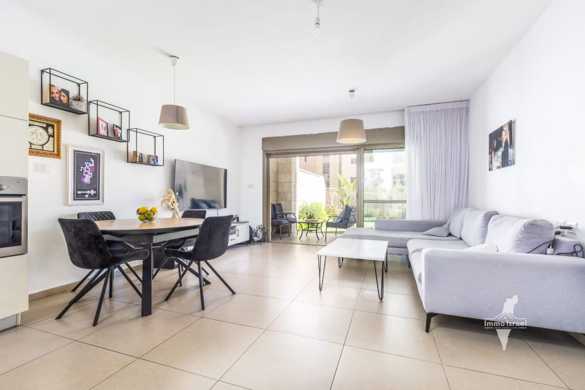 À vendre : Appartement de 2 pièces avec jardin sur la rue Sderot HaNassi Hashishi, Jérusalem