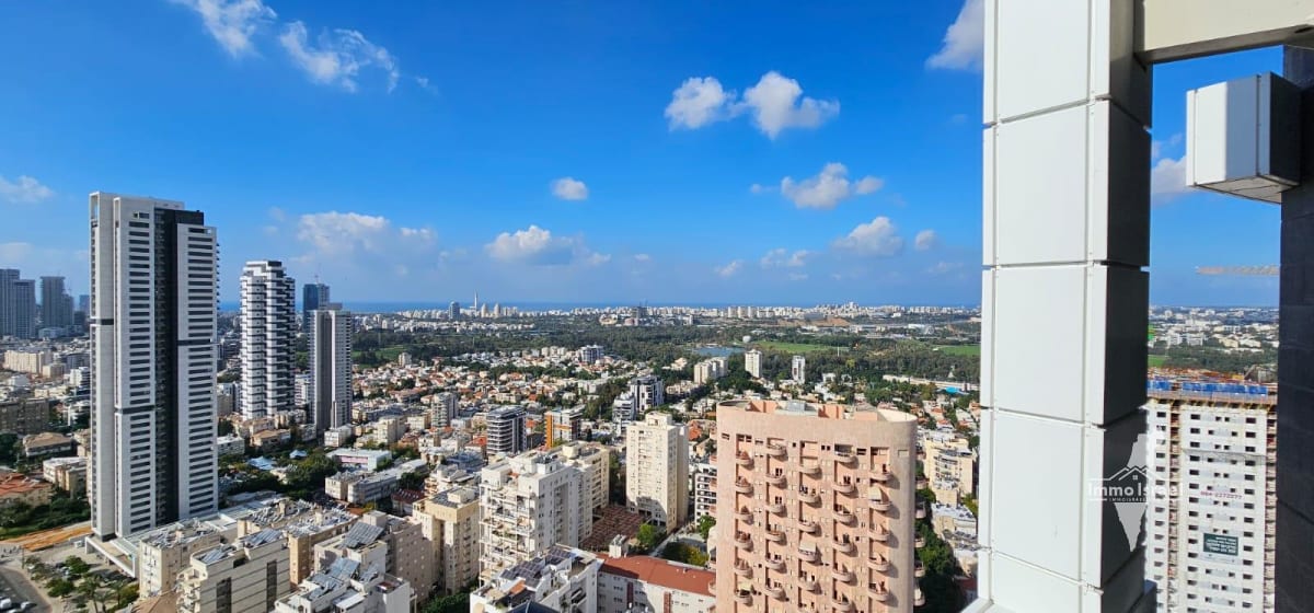 Bel appartement de 4 pièces avec vue sur la mer à vendre, Ramat Gan