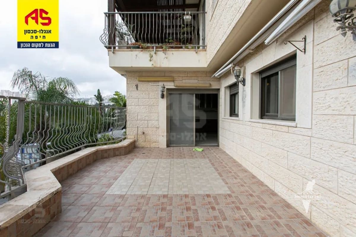 Appartement jardin de 4 pièces à vendre sur la rue Te'ashur, Haïfa