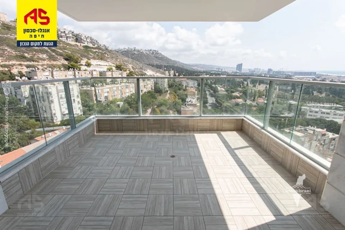 New 4-Room Apartment from Contractor on Shlomo HaMelech Street, Haifa