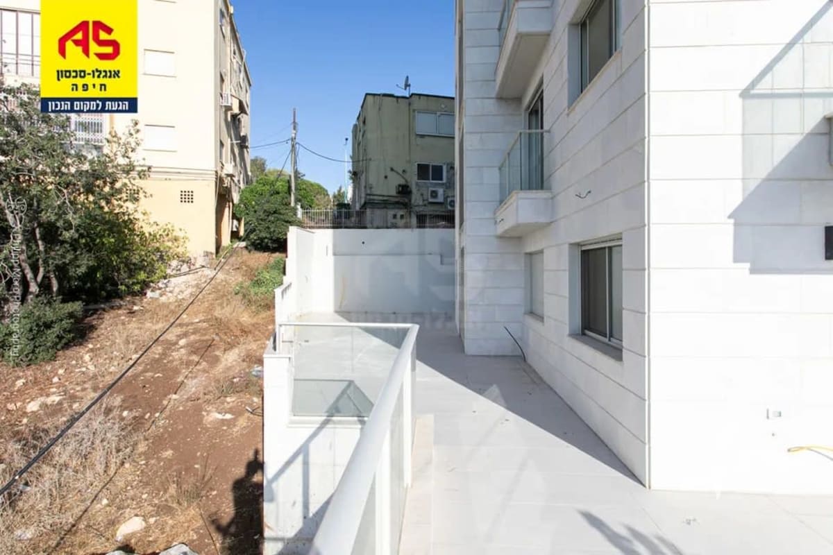 Appartement jardin neuf de 4 pièces du constructeur -sans frais d'agence- à vendre sur la rue Olifant, Haïfa