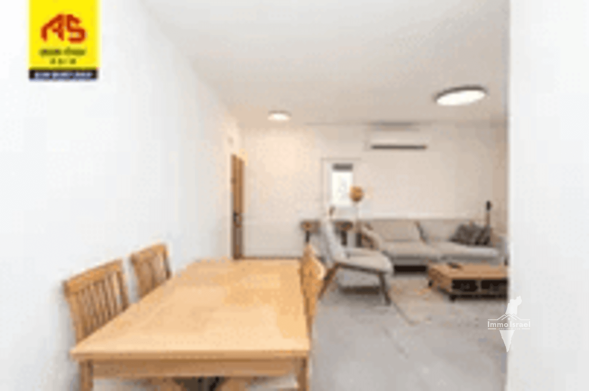 4-Room Apartment on Kabirim Street, Haifa