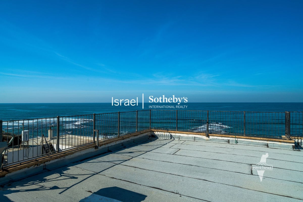 בית פרטי 4 חדרים למכירה קו ראשון לים ברחוב יוטבת 17, יפו