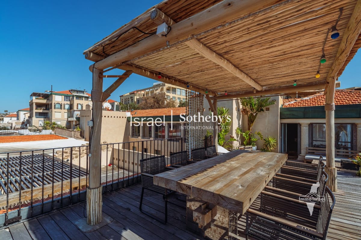 Penthouse de luxe 4 pièces à vendre au 30 rue Namal Yafo, Yafo