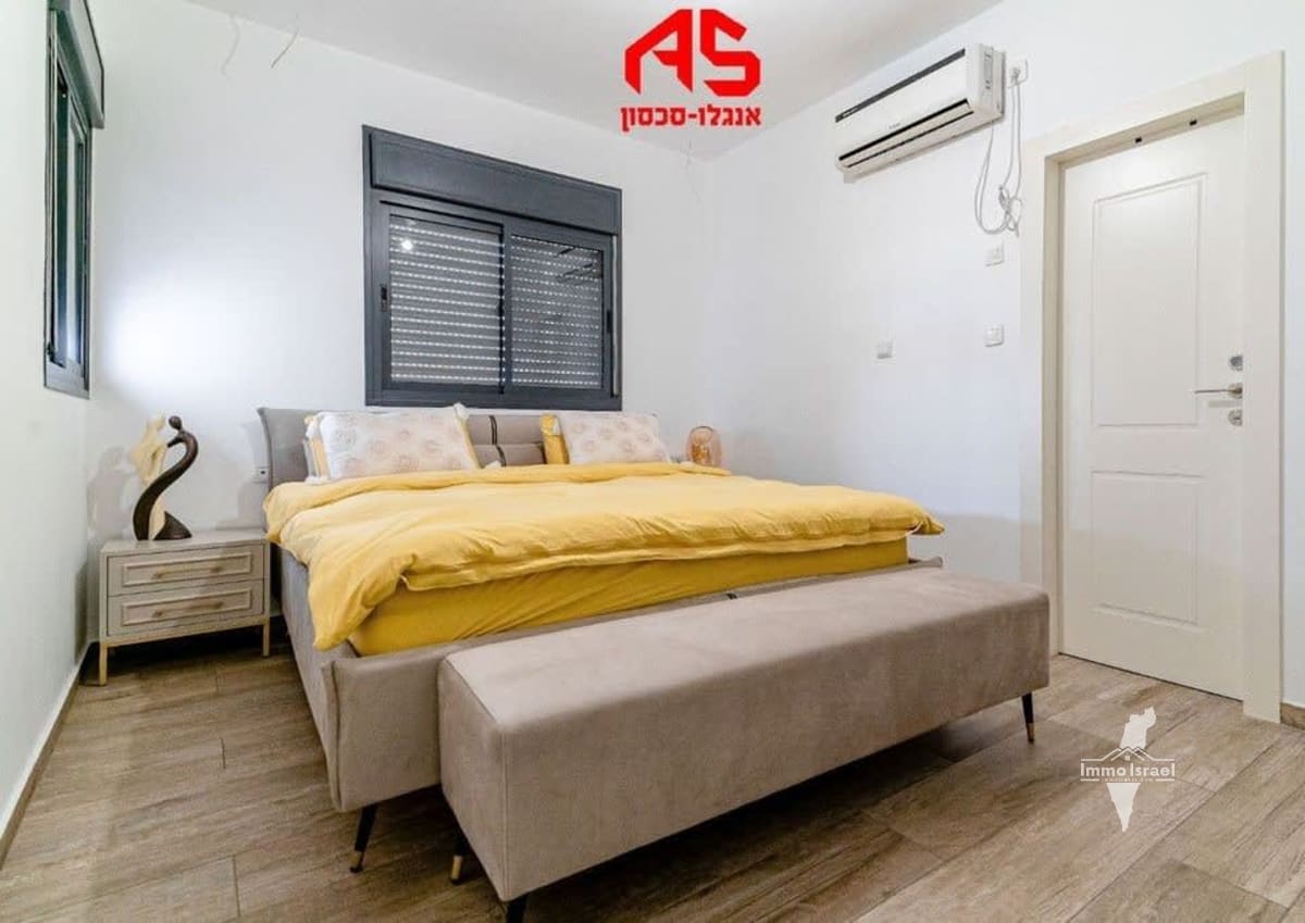 4-Room Apartment for Sale on Sderot Hatsiyyonut, Ashkelon